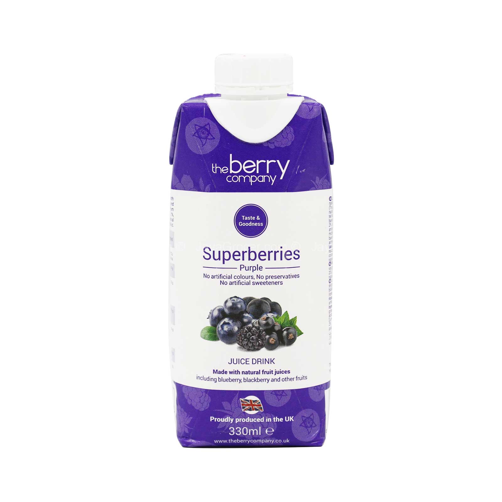 The Berry Company Superberries Purple Fruit Juice 330ml