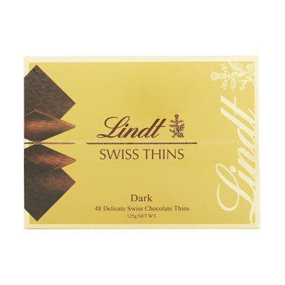 Lindt Swiss Thin Dark Chocolate 125g