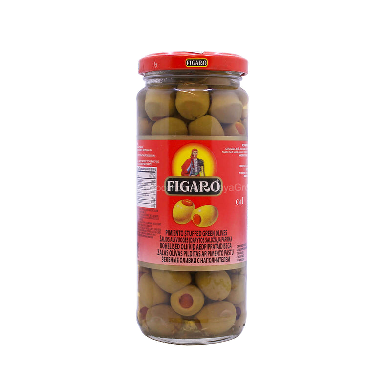 Figaro Pimiento Stuffed Green Olives 340g
