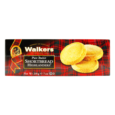Walkers Highlander Shortbread 200g