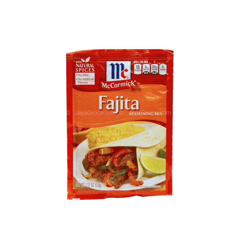 Mccormick Fajitas Marinade Seasoning Mix 31g