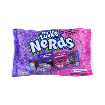 Nerds Grape and Strawberry Fun Size Candies 340g
