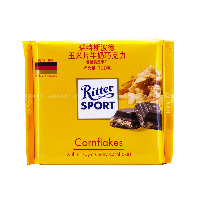 Ritter Sport Milk Chocolate with Cornflakes 100g