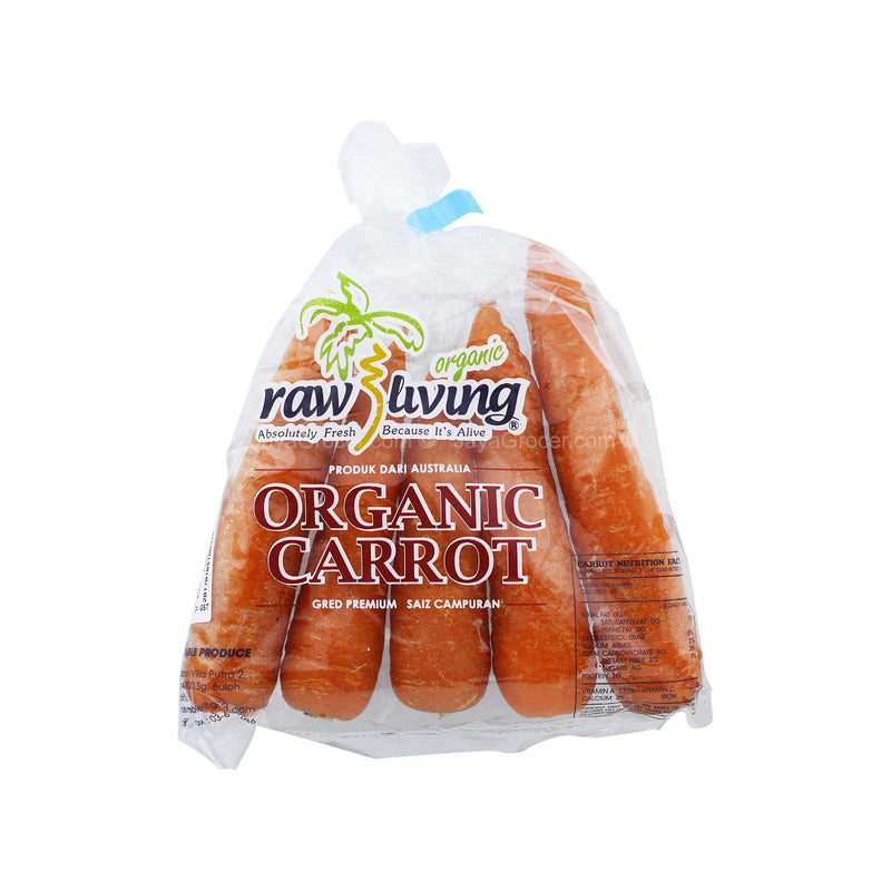 Raw & Living Organic Small Carrot (Australia) 250g
