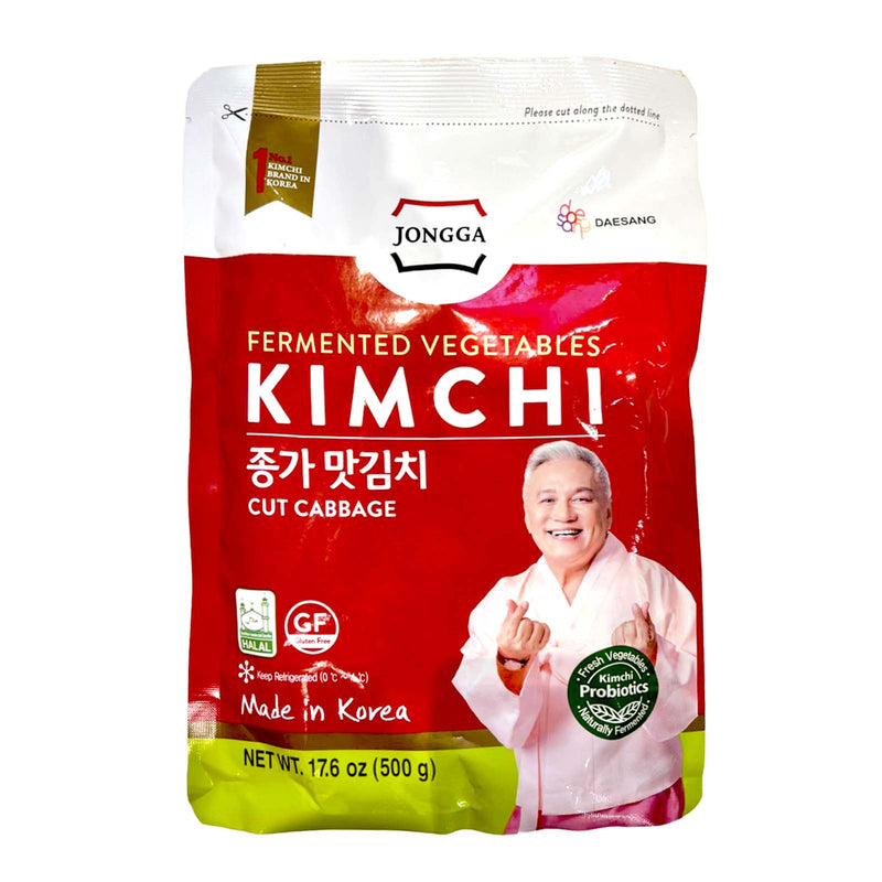 Jongga Fermented Kimchi (Cut Cabbage) 500g