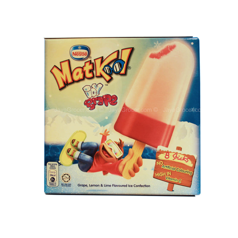 Nestle Mat Kool Icy Grape MuLipack 60ml x 8