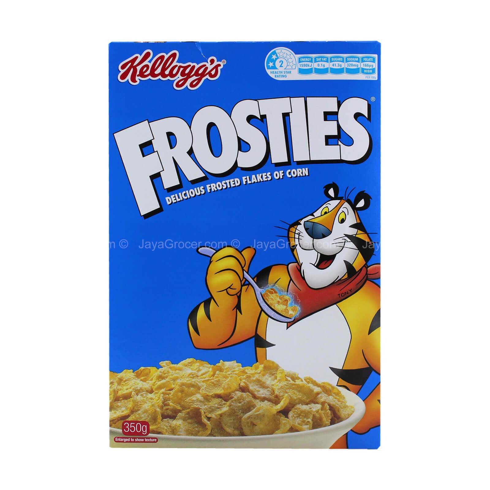 Kelloggâ€™s Frosties Cereal 350g