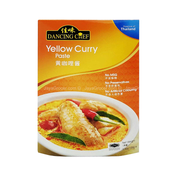 DANCING CHEF YELLOW CURRY PASTE 100G *1