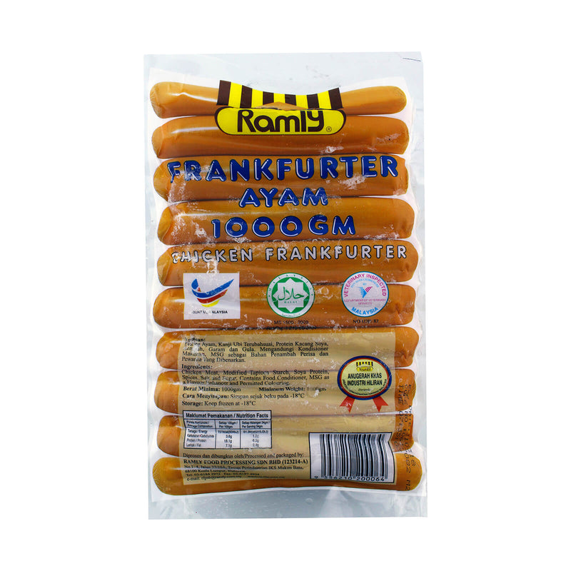 Ramly Chicken Frankfurter  1KG