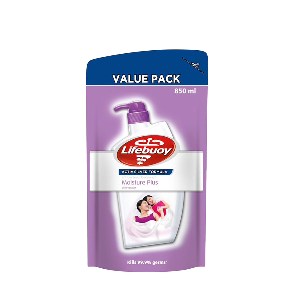 Lifebuoy Moisture Plus Shower Gel Refill 850ml