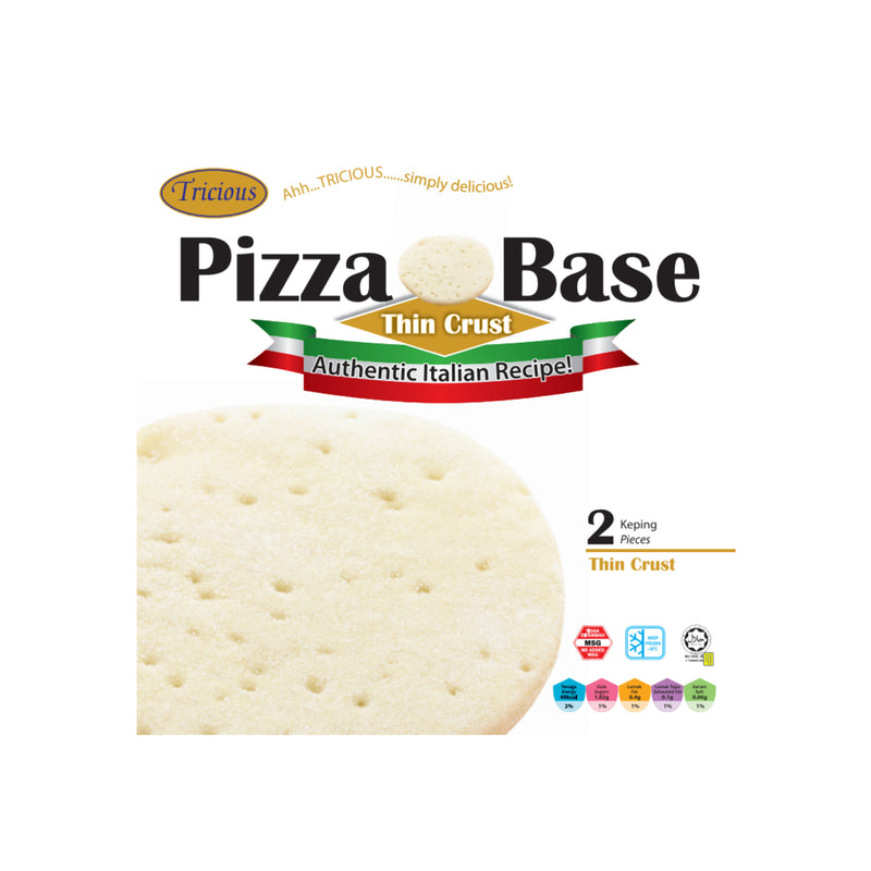 TRICIOUS PIZZA BASE PLAIN (THIN) 240G*1