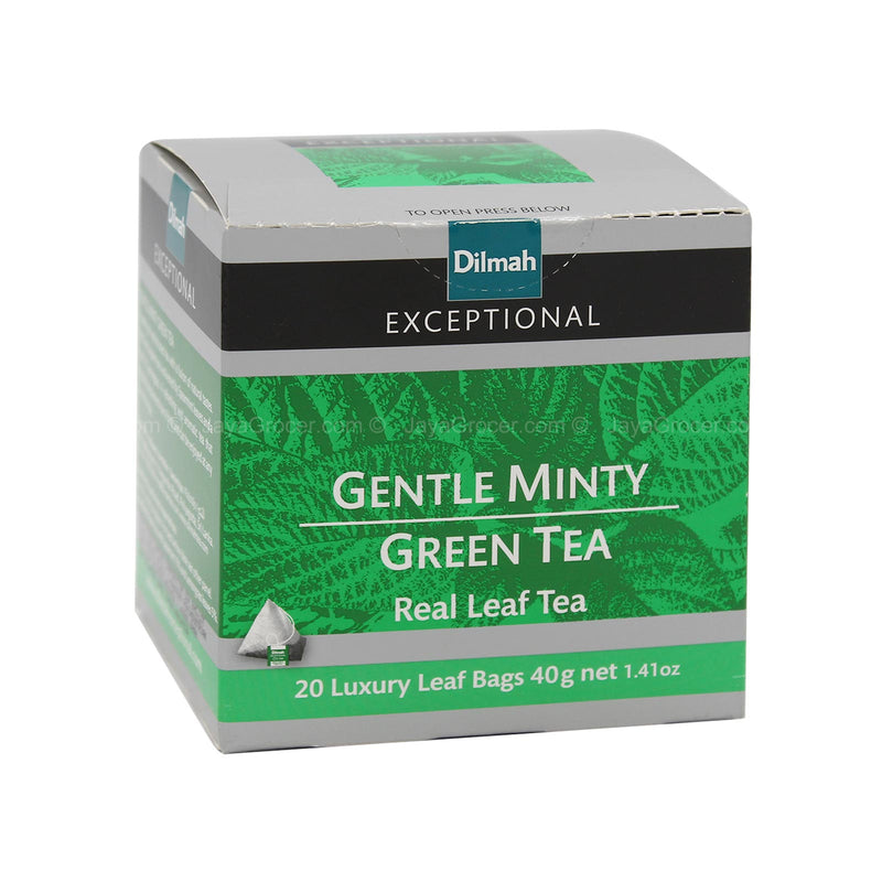 Dilmah Exceptional Gentle Minty Green Tea 40g