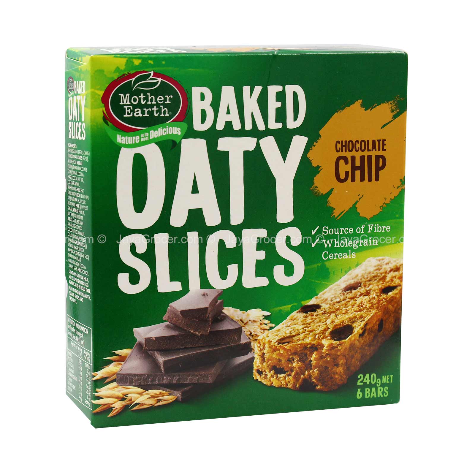 MOTHER EARTH BKD OTY SLCS APCT CHOC 240G