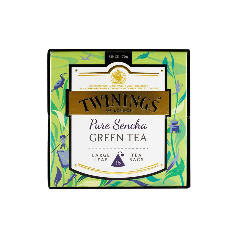 TWININGS PURE SENCHA GREEN TEA (15SX2G)