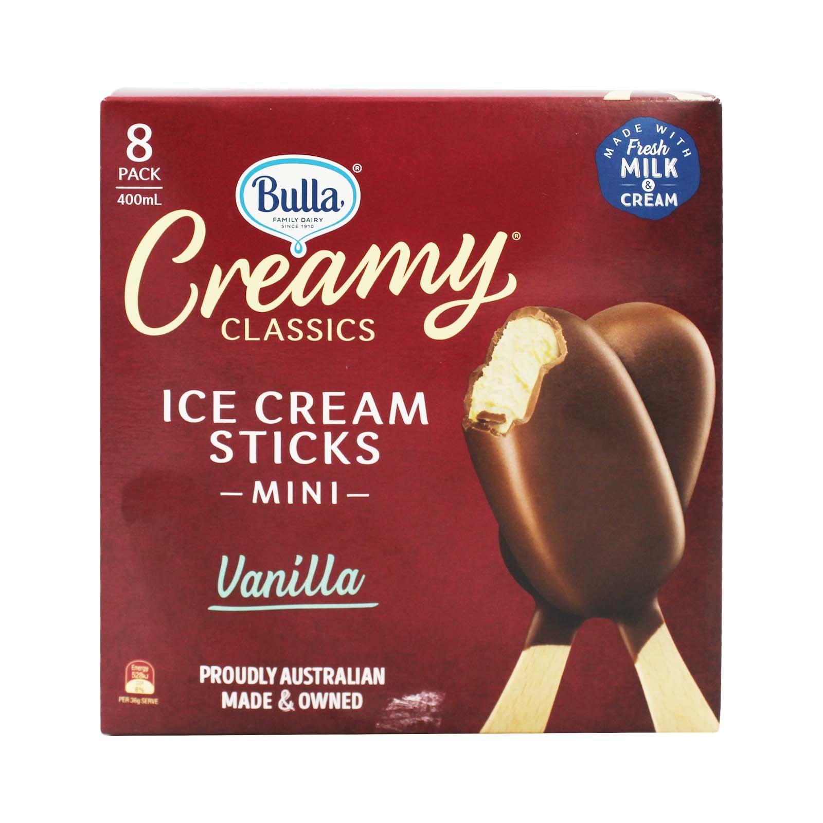 BULLA C/CLASSIC MINIS VANILLA 8S