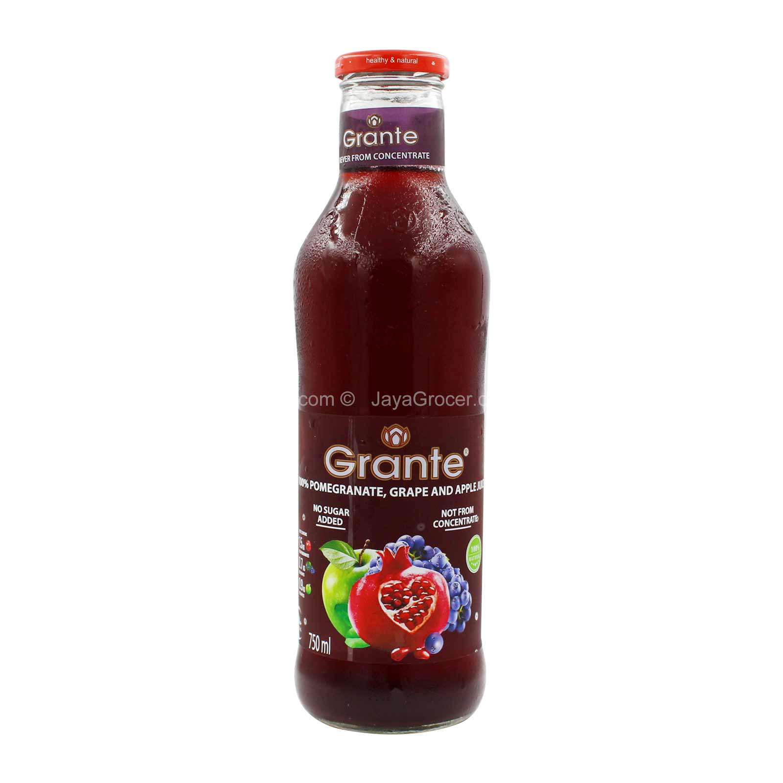 GRANTE 100% POM,GRAPE APPLE JUICE 750ML