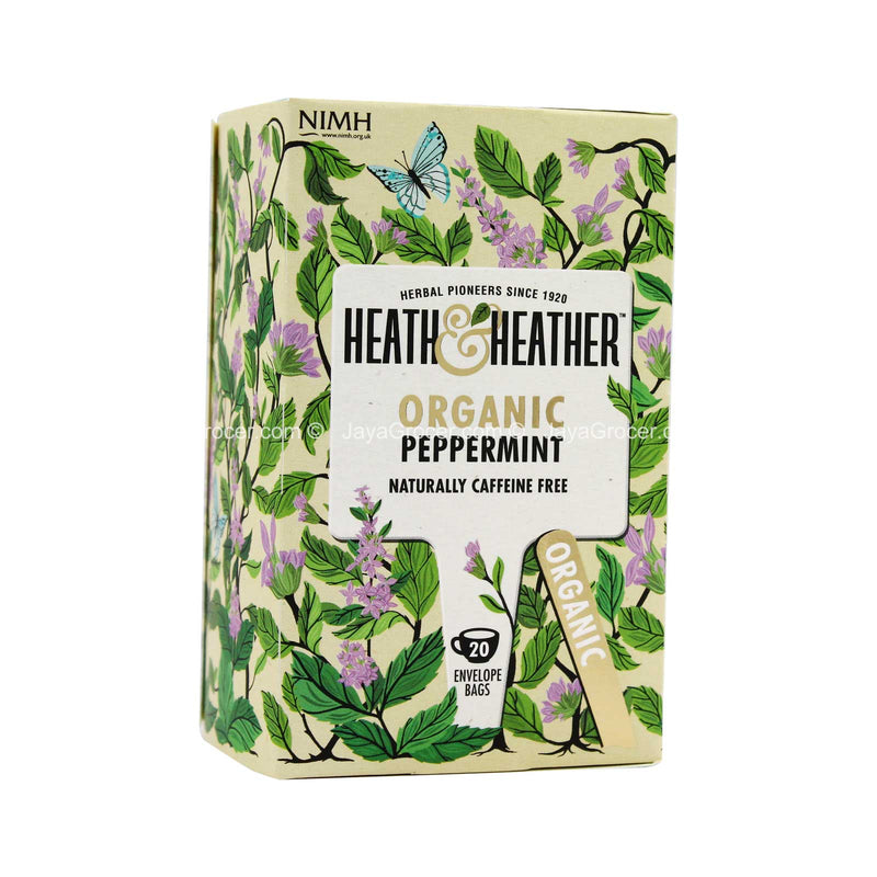 Heath & Heather Organic Peppermint Tea 20pcs/pack