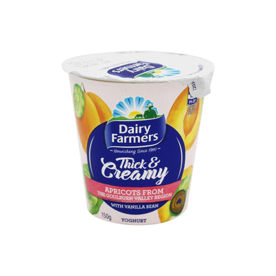 Dairy Farmers Apricot with Vanilla Bean Yoghurt 150g