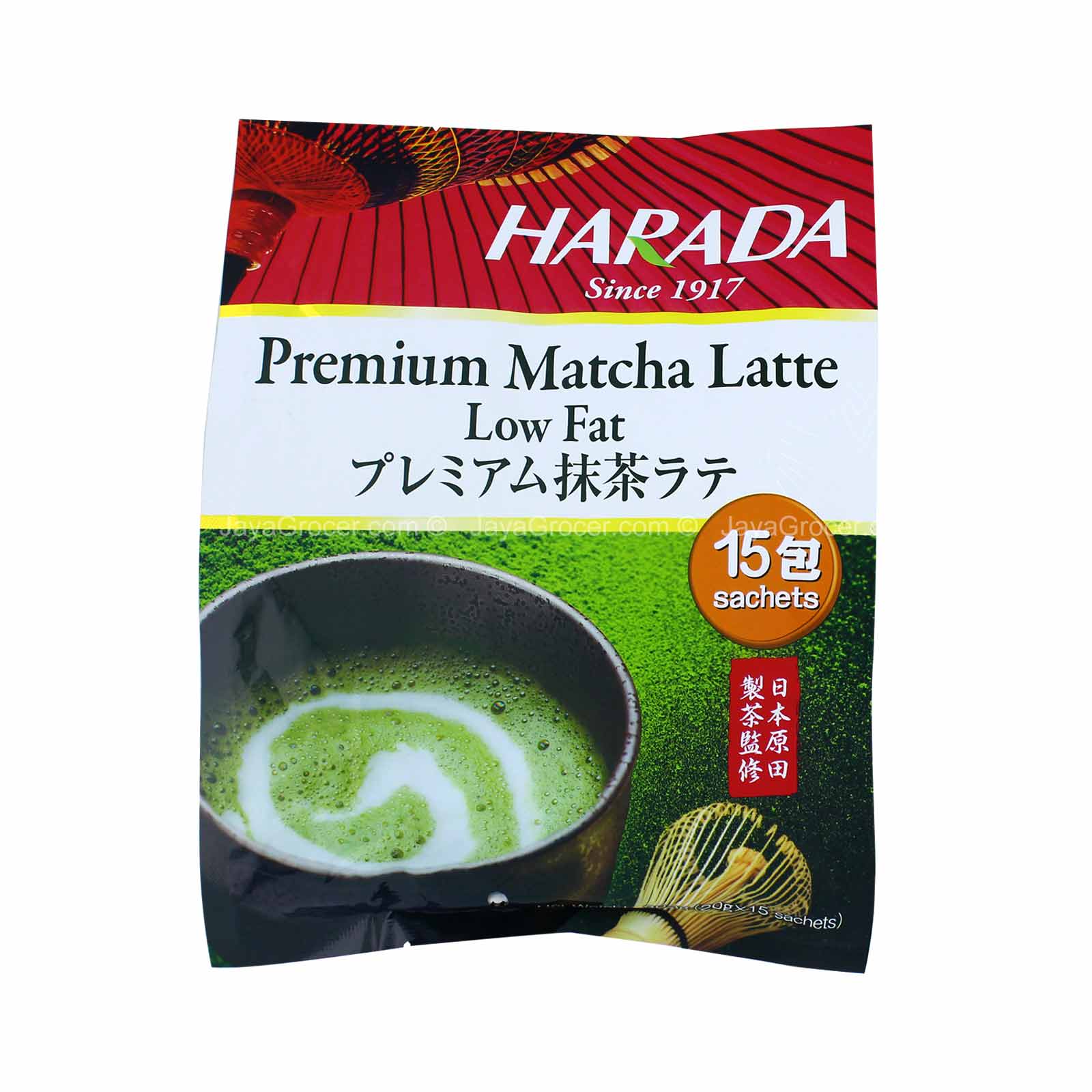 Harada Premium Lowfat Macha Late 22g x 15