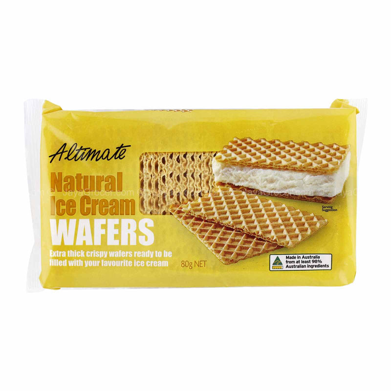 Altimate Ice Cream Wafers Natural 80g