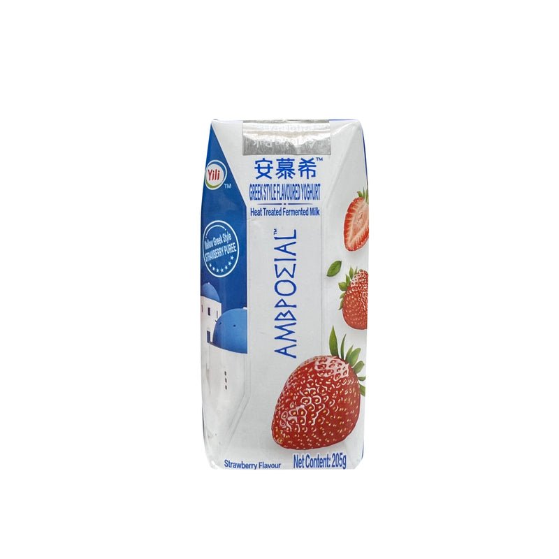 AMBROSIAL GREEK YOGURT STRAWBERRY 205G