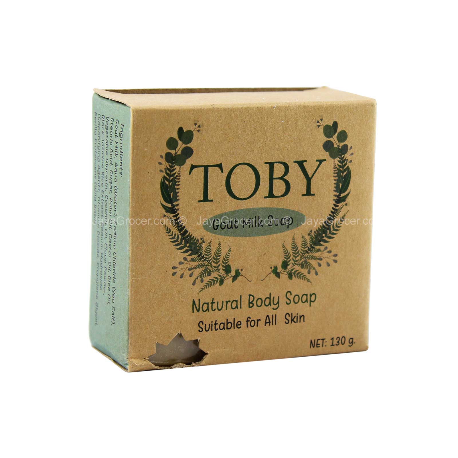 Toby Natural Body Soap Goat Milk 200g