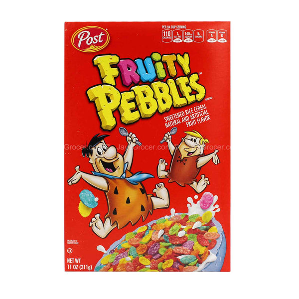 POST FRUITY PEBBLES 11OZ