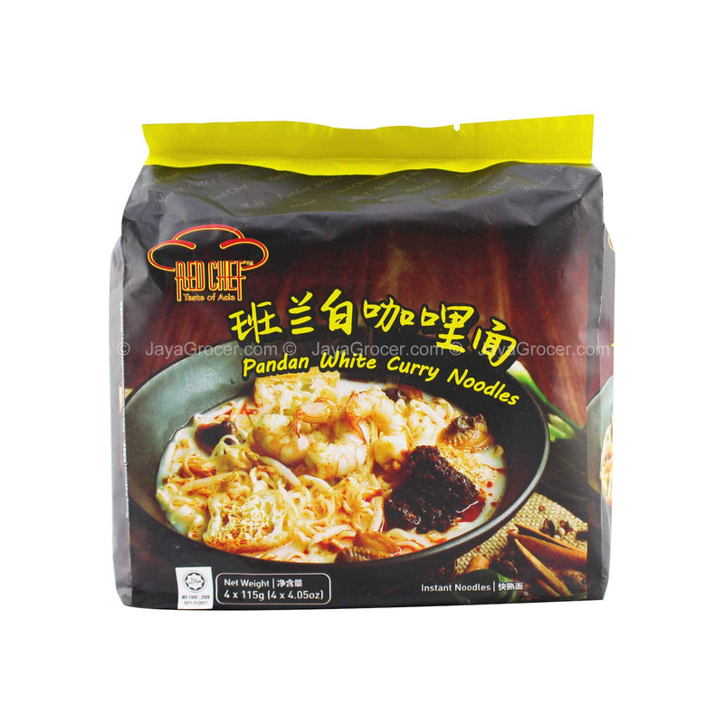 RED CHEF PENANG WHITE CURRY MEE 4X100G