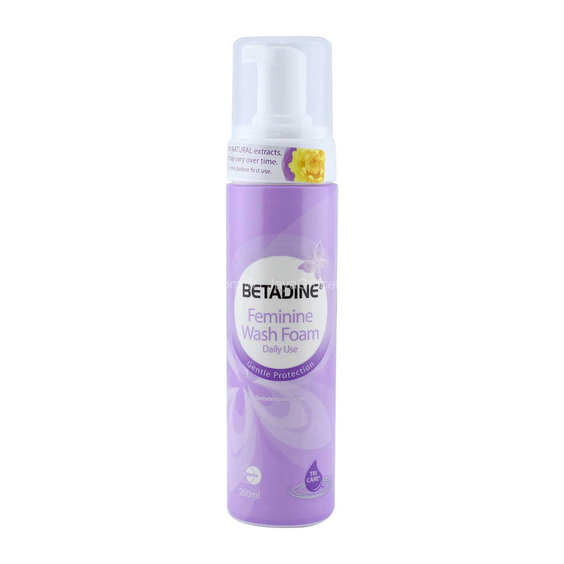 BETADINE DAILY FEM WASH 200ML(PUMP FOAM)