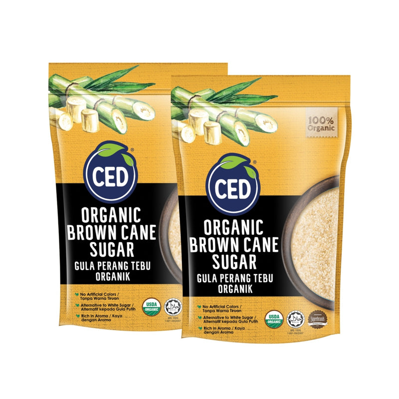 CED 100% Organic Sugar 850g x 2
