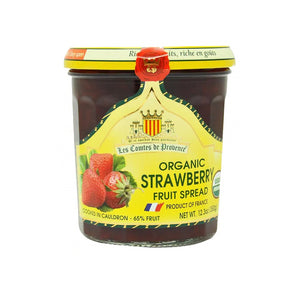 Les Comtes de Provence Organic Strawberry Fruit Spread 350g