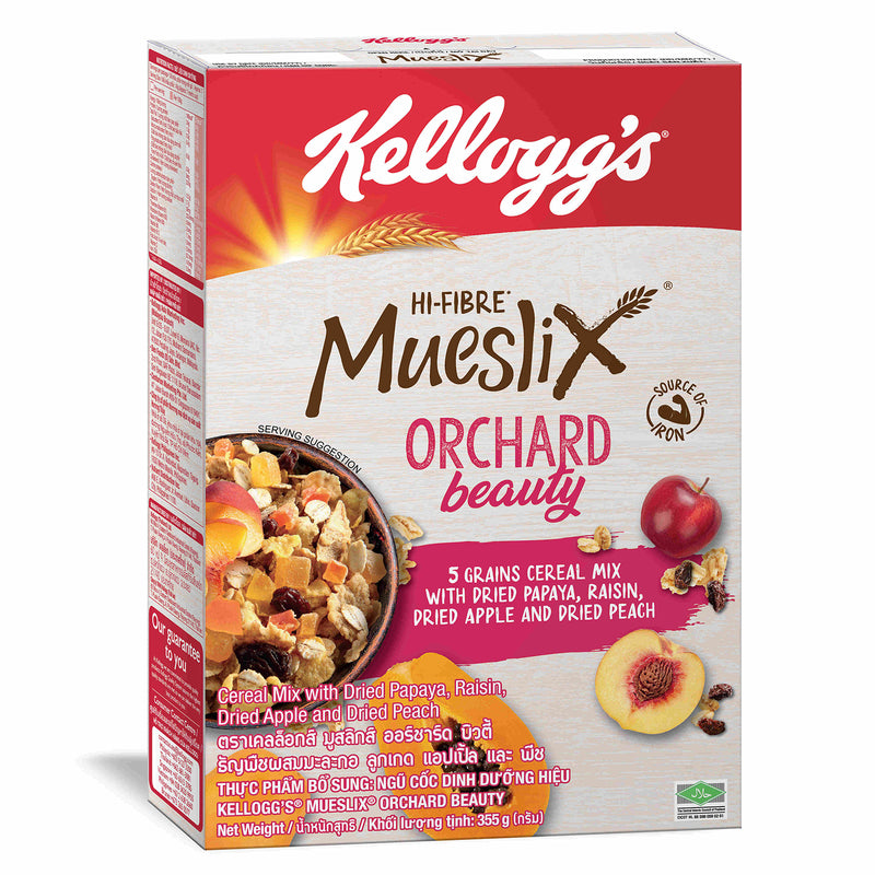 Kelloggs Mueslix Orchard Beauty Cereal 355g