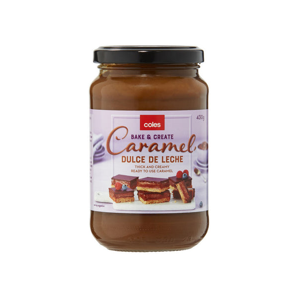 Coles Caramel Dulce De Leche 430g