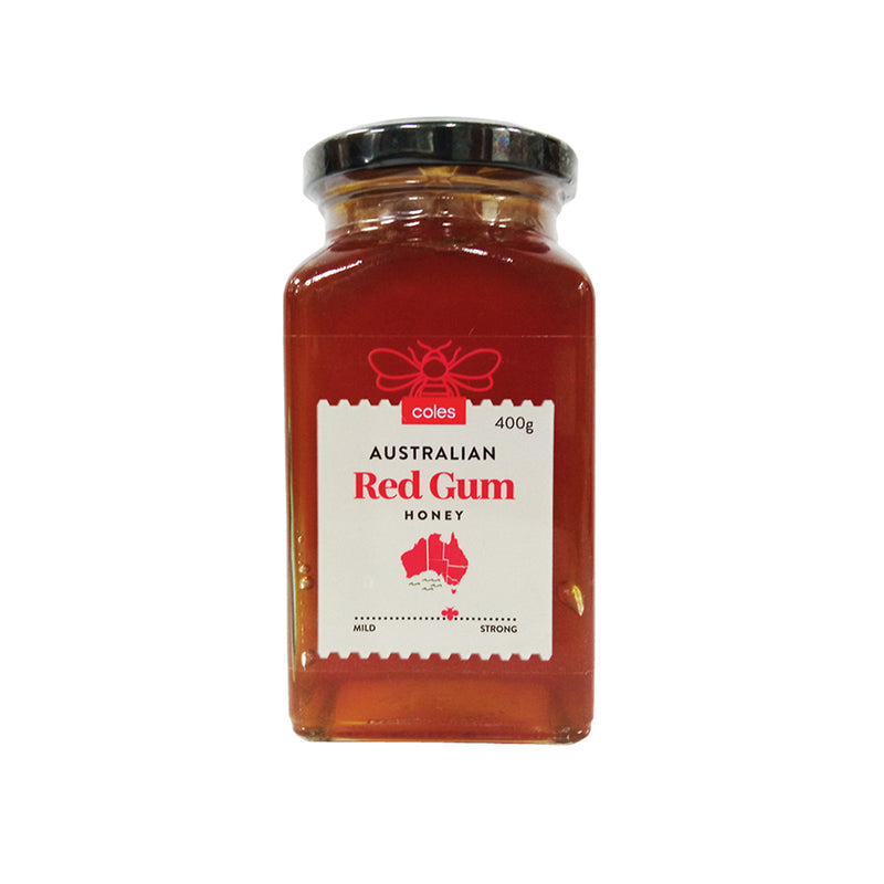 Coles Australian Red Gum Honey 400g
