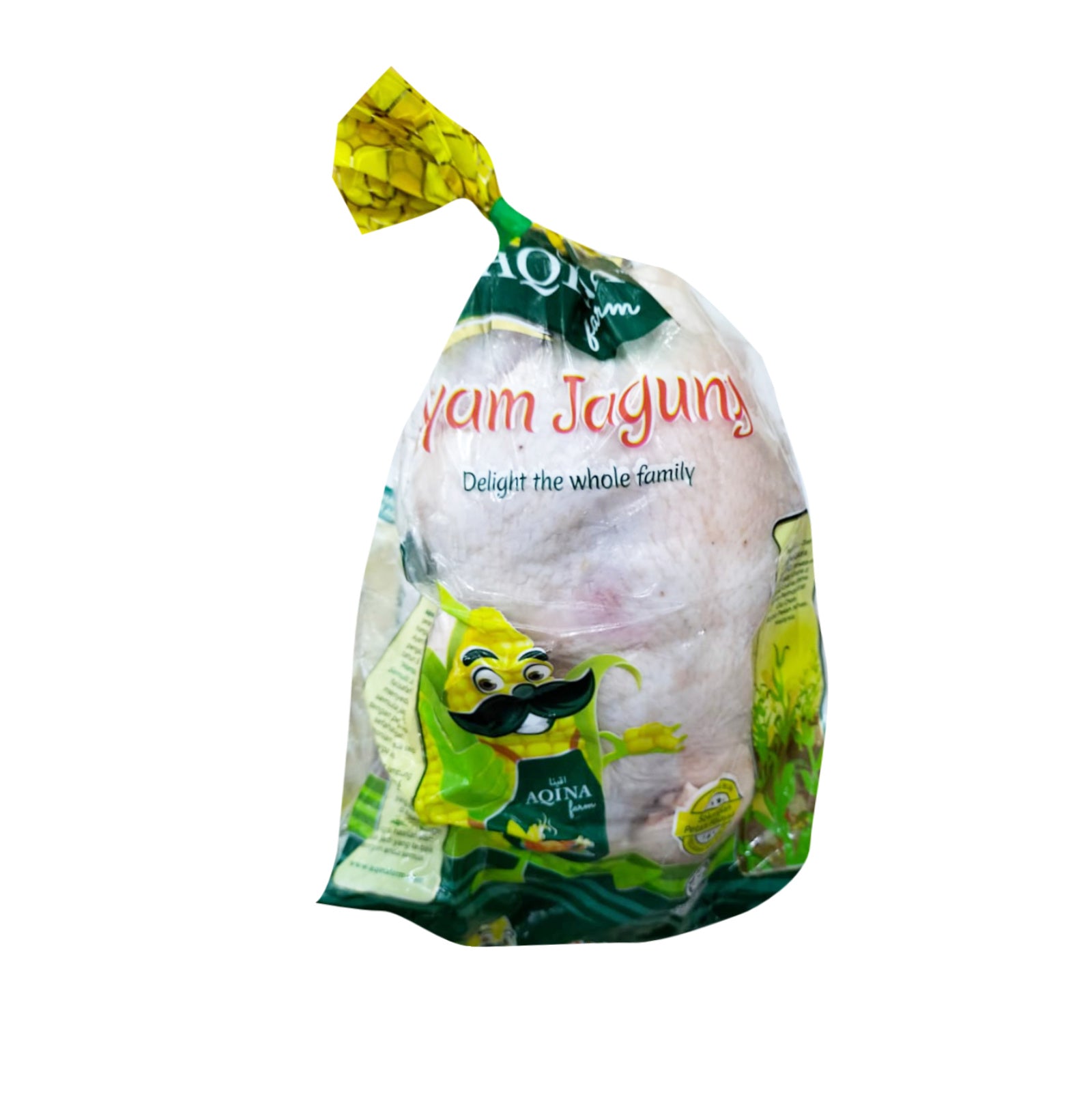 Aqina Corn Chicken (Whole Chicken) 1.5kg