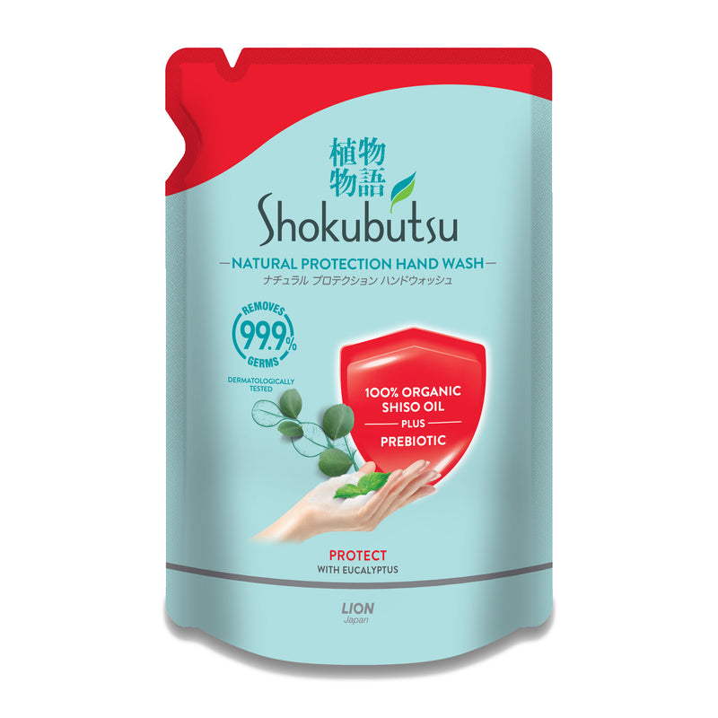 Shokubutsu Hand Wash Protect Refill 300g