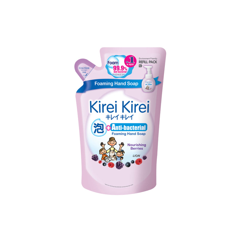 Kirei Kirei Anti-Bacterial Foaming Hand Wash Refill Berries Scent 200ml
