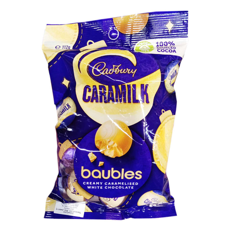 Cadbury Caramilk Baubles 112g